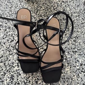 Bp Women's Black Sandals